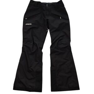 Patagonia Snow Pants Women’s Medium Black H2No Ski Snowboard Insulated